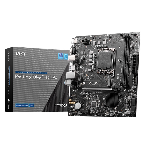 [MSI] PRO H610M-E DDR4 (인텔H610/M-ATX)