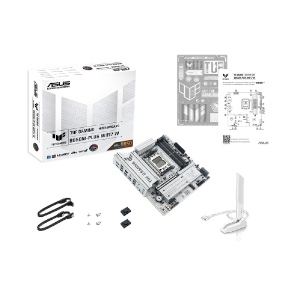 [ASUS] TUF Gaming B850M-PLUS WIFI7 W 대원씨티에스 (AMD B850/M-ATX)