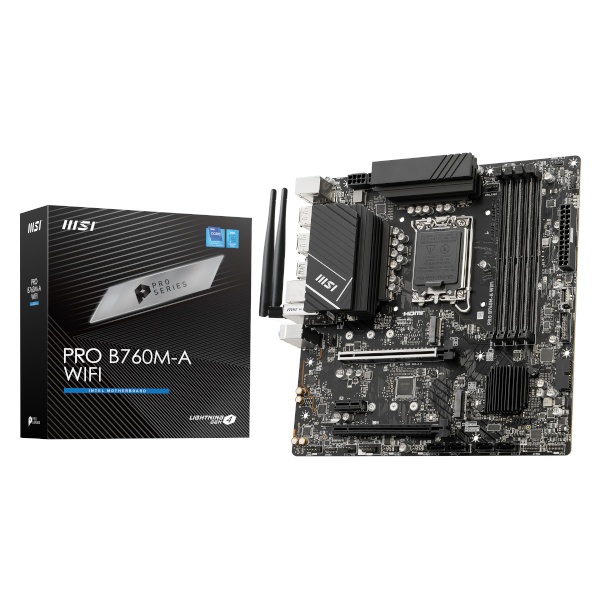 [MSI] PRO B760M-A WIFI (인텔B760/M-ATX)