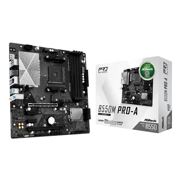 [ASRock] B550M PRO-A 대원씨티에스 (AMD B550/M-ATX)