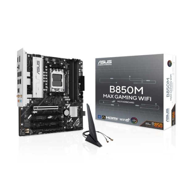 [ASUS] B850M MAX GAMING WIFI 대원씨티에스 (AMD B850/M-ATX)