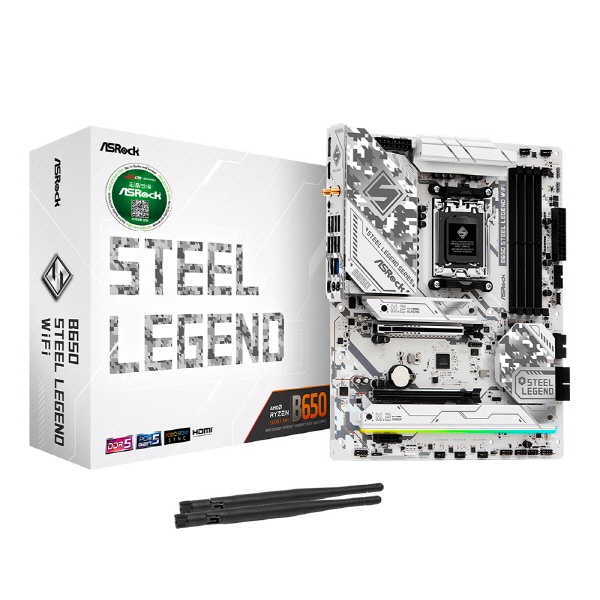 [ASRock] B650 스틸레전드 WIFI 대원씨티에스 (AMD B650/ATX) ▶ 10% 할인 쿠폰 ◀