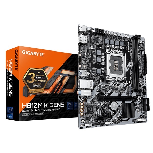 [GIGABYTE] H810M K GEN5 제이씨현 (인텔H810/M-ATX)