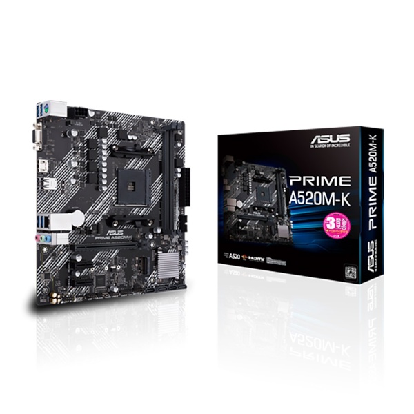 [ASUS] PRIME A520M-K STCOM (AMD A520/M-ATX)