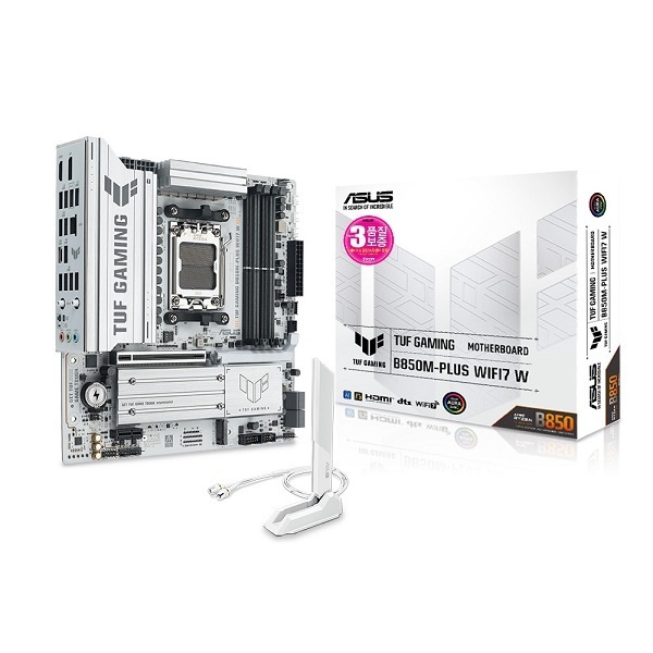 [ASUS] TUF Gaming B850M-PLUS WIFI7 W STCOM (AMD B850/M-ATX)