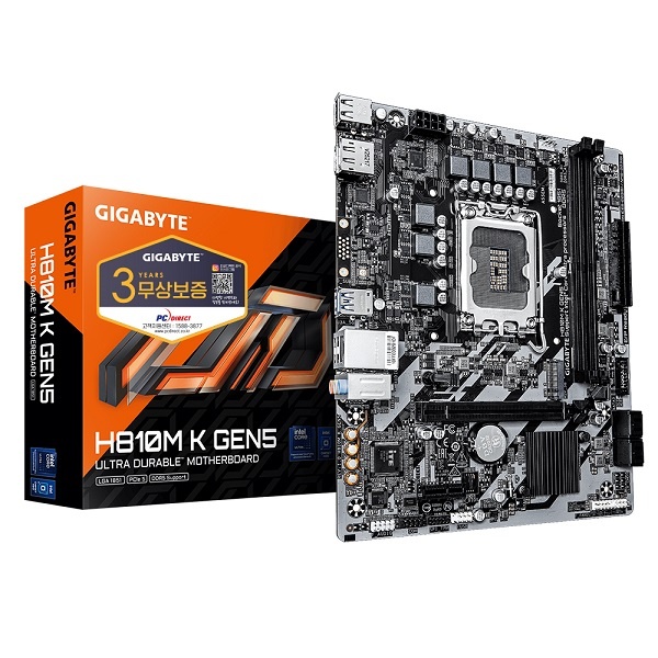 [GIGABYTE] H810M K GEN5 피씨디렉트 (인텔H810/M-ATX)