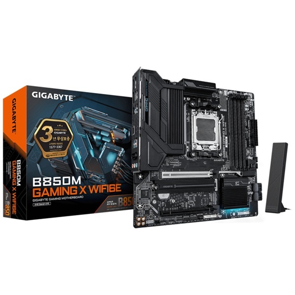 [GIGABYTE] B850M GAMING X WIFI6E 제이씨현 (AMD B850/M-ATX) ▶ 특가 ◀