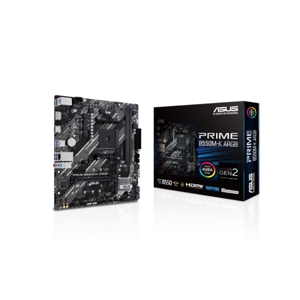[ASUS] PRIME B550M-K ARGB 대원씨티에스 (AMD B550/M-ATX)