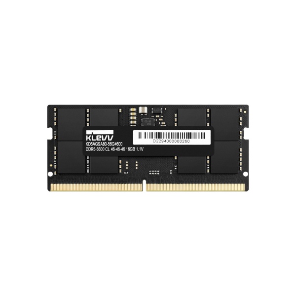 [에센코어] 노트북용 KLEVV DDR5 PC5-44800 CL46 파인인포 [16GB] (5600)