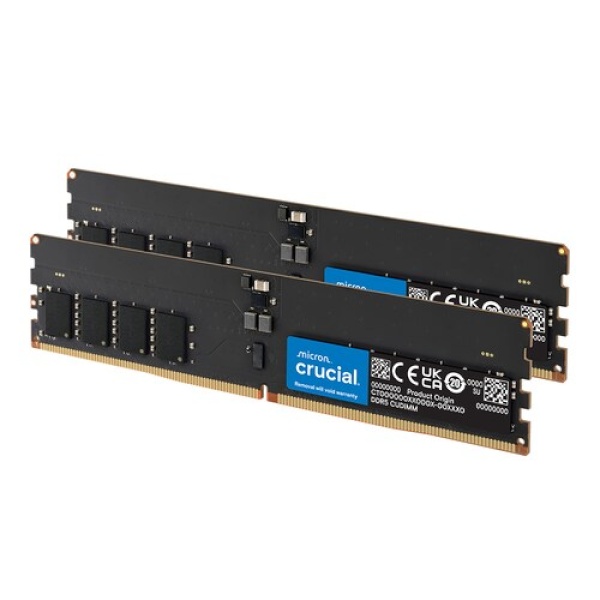[마이크론] 마이크론 Crucial DDR5-51200 CL52 CUDIMM 대원씨티에스 [128GB (64GB*2)] (6400) ★인텔 15세대 전용★