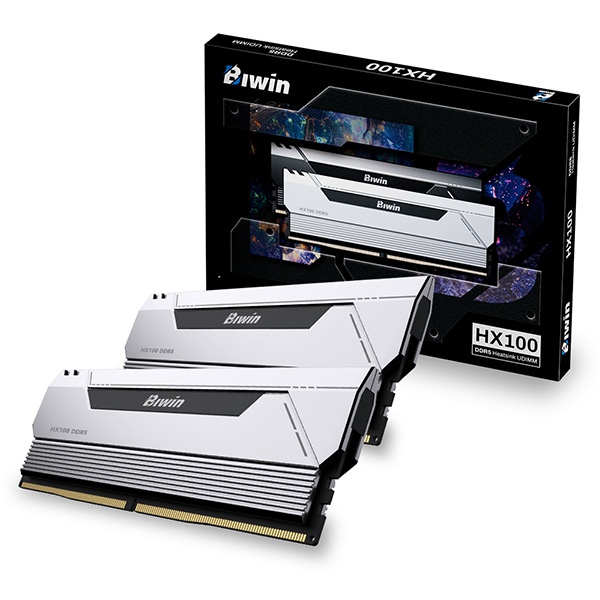 [Biwin] DDR5 PC5-48000 CL28 HX100 실버 코잇 [48GB (24GB*2)] (6000)