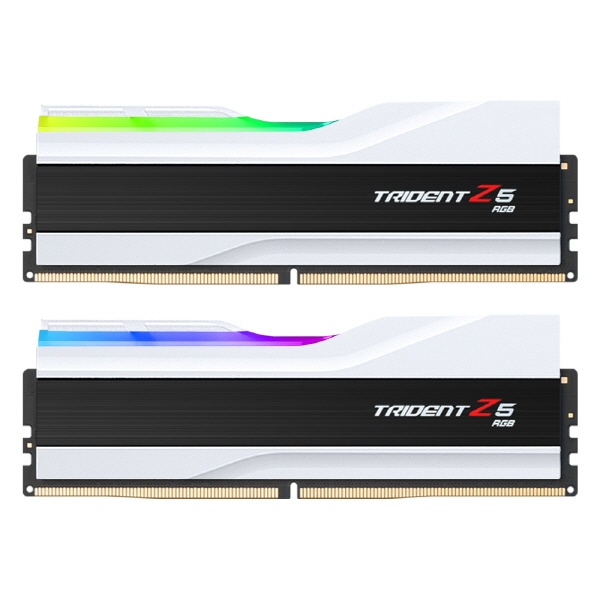[G.SKILL] DDR5 PC5-48000 CL36 TRIDENT Z5 RGB 화이트 [32GB (16GB*2)] (6000)