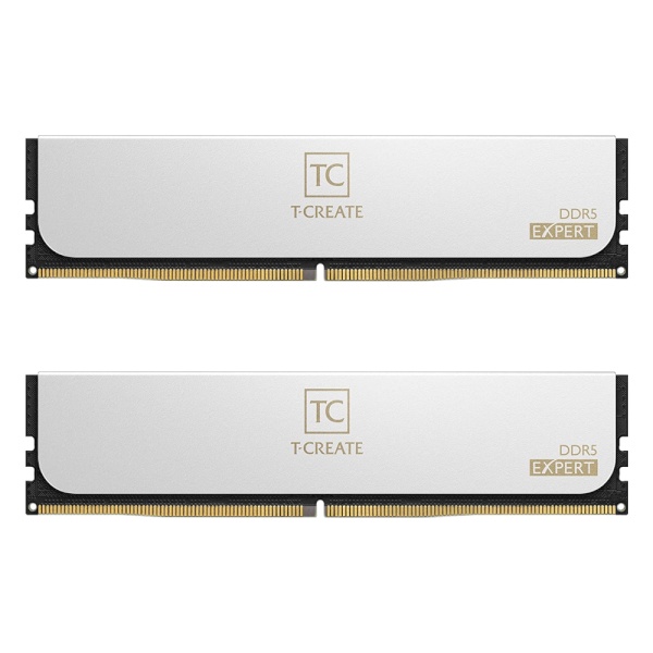 [Team Group] T-CREATE DDR5 PC5-51200 CL34 EXPERT 화이트 서린 [64GB (32GB*2)] (6400)