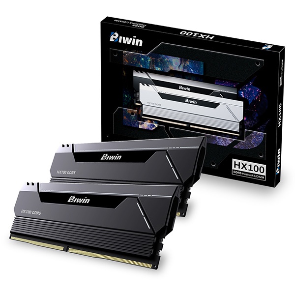 [Biwin] DDR5 PC5-48000 CL28 HX100 블랙 코잇 [48GB (24GB*2)] (6000)