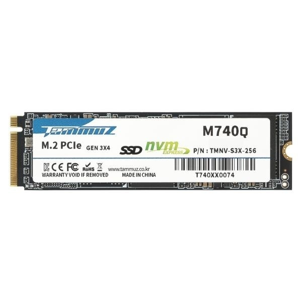 [타무즈] M740Q M.2 NVMe 2280 [256GB] 벌크