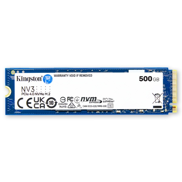 [Kingston] NV3 M.2 NVMe 2280 [500GB]
