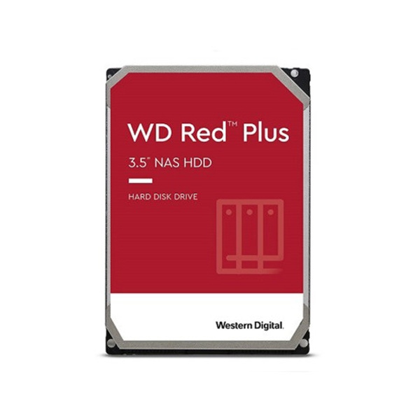 [Western Digital] RED PLUS HDD 8TB WD80EFPX 패키지 (3.5HDD/ SATA3/ 5640rpm/ 256MB/CMR) [단일]