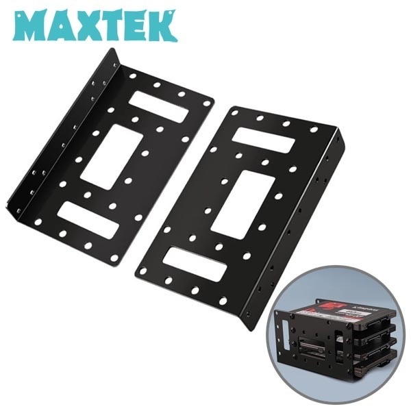 [MAXTEK] 맥스텍 2.5 SSD 3.5 HDD 하드디스크 4BAY 장착 가이드 멀티 베이 확장 스태킹 브라켓 [MT837]