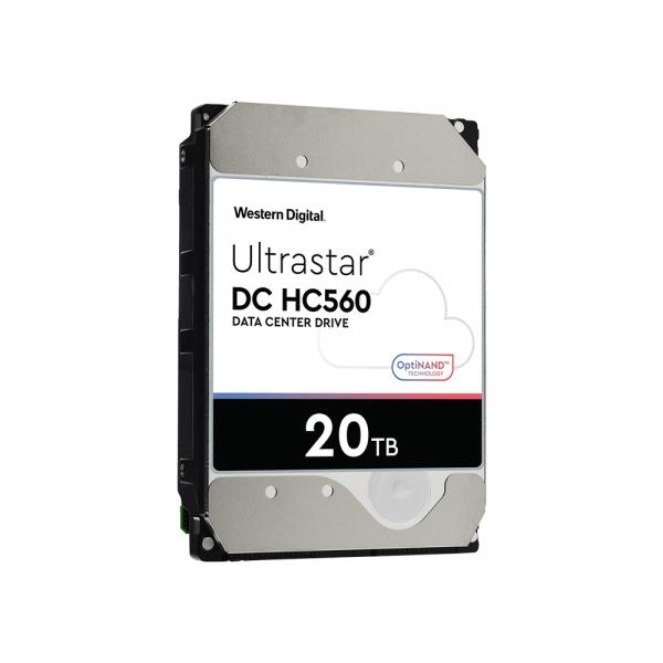 [Western Digital] Ultrastar HDD 20TB DC HC560 WUH722020BLE6L4|(SATA3/ 7200rpm/ 512MB/ CMR/ 5년)