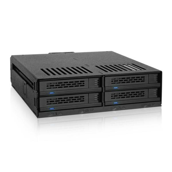 [ICYDOCK] MB324SP-1B (5.25형 베이 장착 [6.35cm SAS/SATA지원 하드랙)