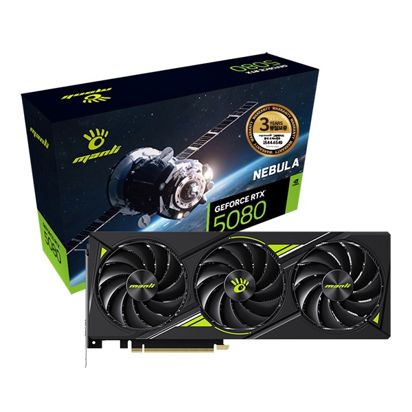 [MANLI] 지포스 RTX 5080 Nebula D7 16GB 인텍앤컴퍼니
