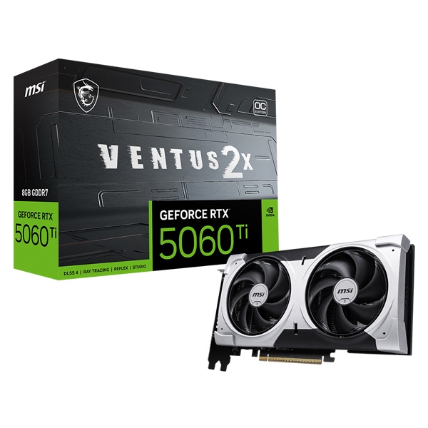 [MSI] 지포스 RTX 5060 Ti 벤투스 2X OC 플러스 D7 8GB