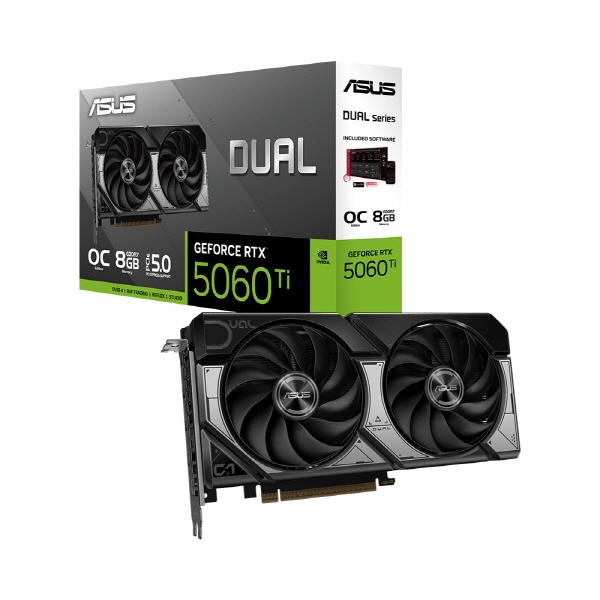 [ASUS] DUAL 지포스 RTX 5060 Ti OC D7 8GB 인텍앤컴퍼니
