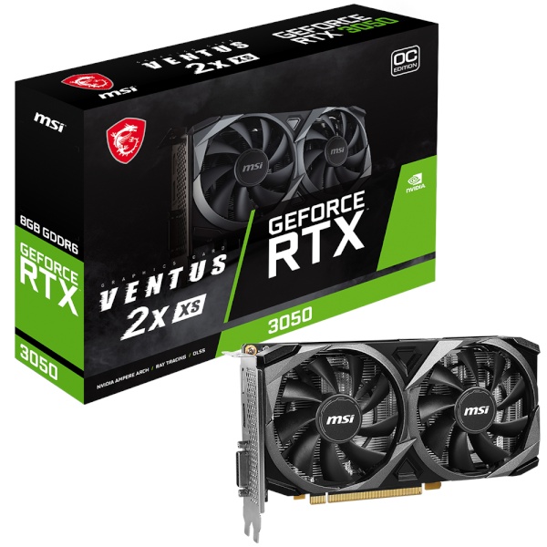 [MSI] GeForce RTX 3050 벤투스 2X XS OC D6 8GB