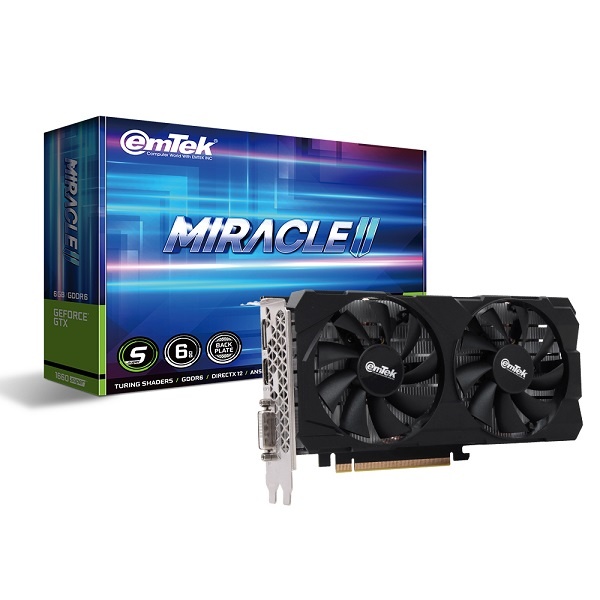 [emTek] 지포스 GTX 1660 SUPER MIRACLE II D6 6GB