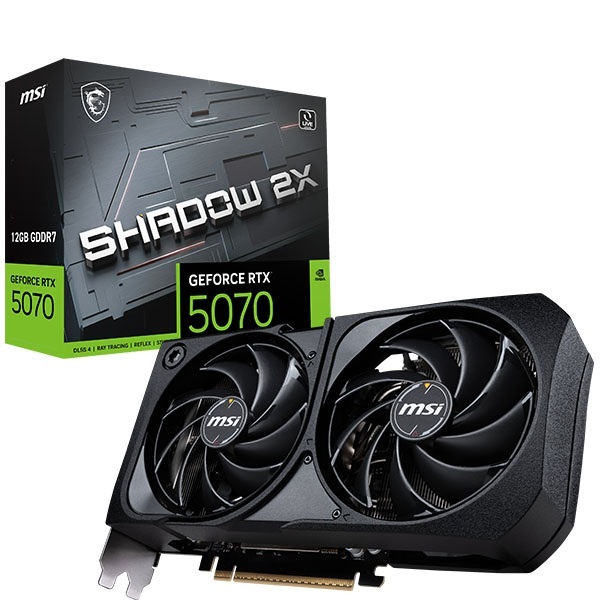 [MSI] 지포스 RTX 5070 쉐도우 2X OC D7 12GB