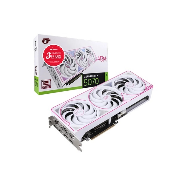 [Colorful] igame 지포스 RTX 5070 ULTRA OC White D7 12GB 피씨디렉트