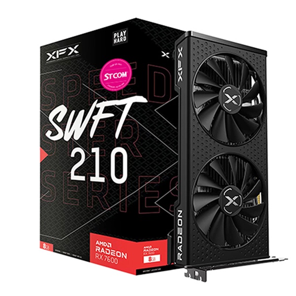 [XFX] Radeon™ RX 7600 SWFT 210 CORE D6 8GB