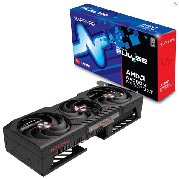 [SAPPHIRE] 라데온 RX 9070 XT PULSE D6 16GB 이엠텍