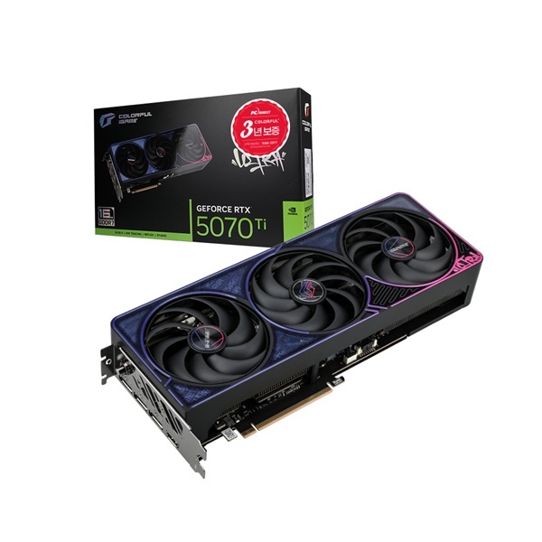[Colorful] iGame 지포스 RTX 5070 Ti ULTRA OC SFF D7 16GB 피씨디렉트