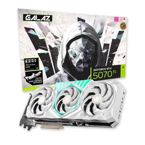 [GALAX] GALAZ 지포스 RTX 5070 Ti HOF GAMING D7 16GB