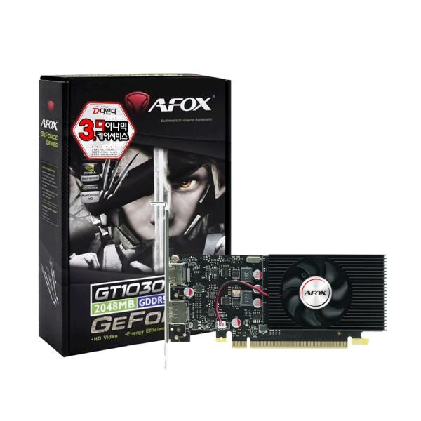 [AFOX] GeForce GT1030 L5 D5 2GB LP 디앤디컴
