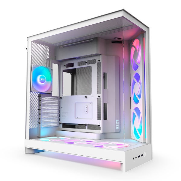 [NZXT] H9 Flow RGB+ V2 [미들타워] [매트 화이트]