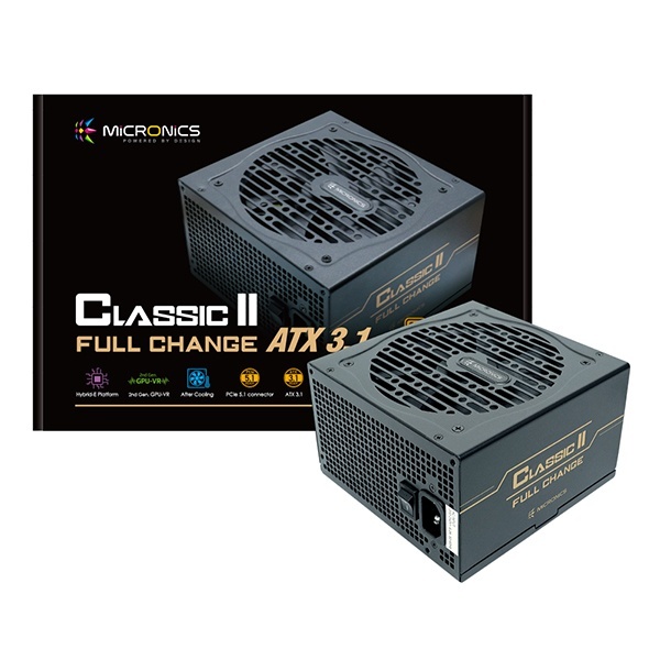 [마이크로닉스] Classic II 풀체인지 80PLUS BRONZE ATX3.1 230V EU [700W] [블랙] ★WIZMAX 750W 실버 업그레이드★