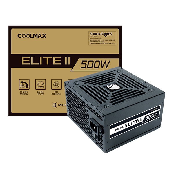 [마이크로닉스] COOLMAX ELITE II 85+ ATX [500W] 벌크형
