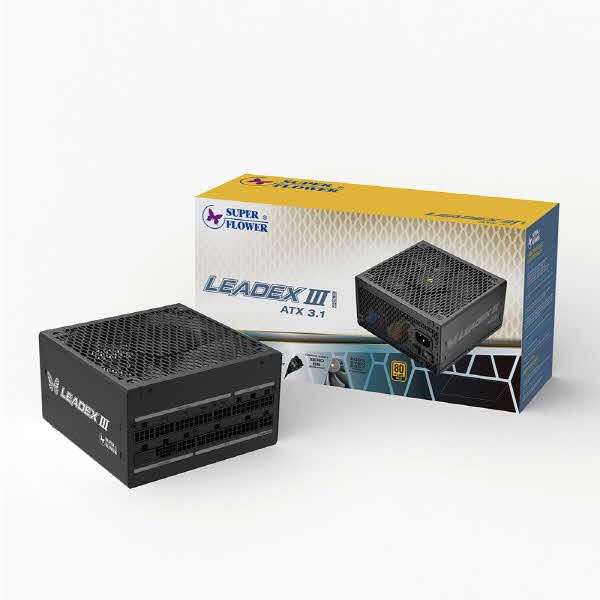 [SuperFlower] SF-1000F14GE LEADEX III GOLD UP ATX3.1 (ATX/1000W) [블랙]