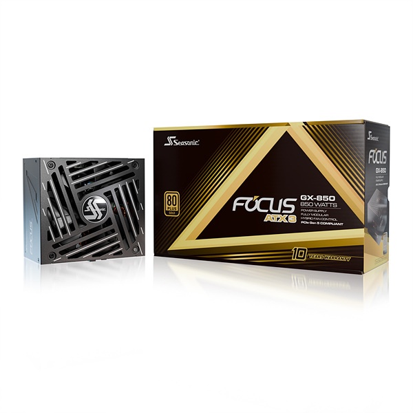 [시소닉] NEW FOCUS V4 GOLD 풀모듈러 ATX3.1 GX-850 [850W] [블랙]