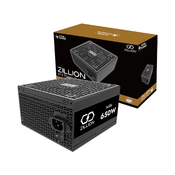 [SuperFlower] SF-650Z12DB Zillion DB ETA Sliver ATX3.1 650W [블랙]