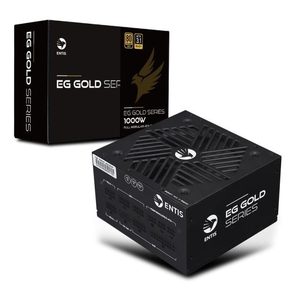 [엔티스] EG 80PLUS GOLD 풀모듈러 ATX3.1 블랙 [1000W]