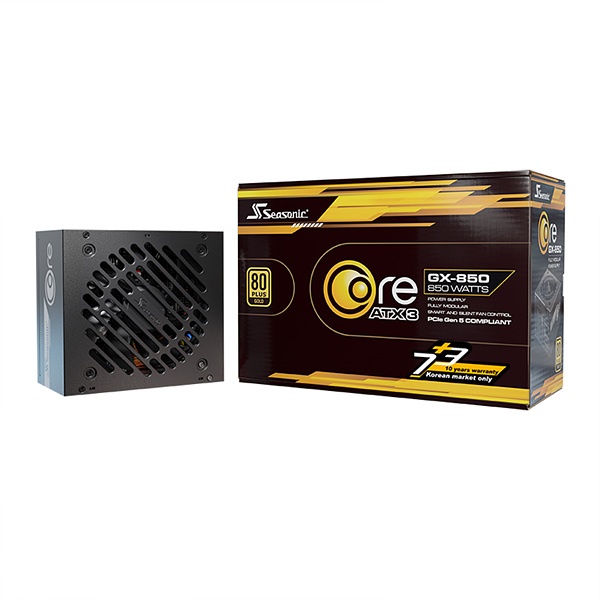 [시소닉] CORE V2 GOLD 풀모듈러 ATX GX-850 [850W] [블랙]