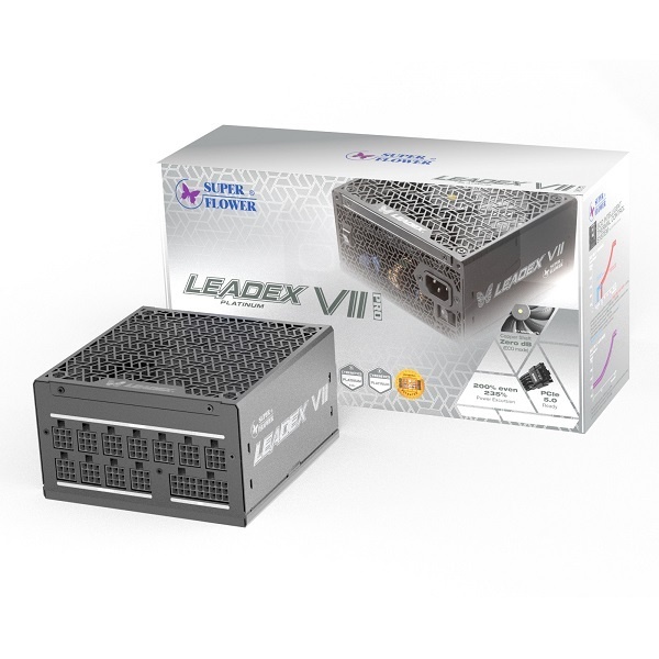 [SuperFlower] SF-850F14XP LEADEX VII PRO PLATINUM BLACK ATX 3.1 (PCIE5) (ATX/850W)