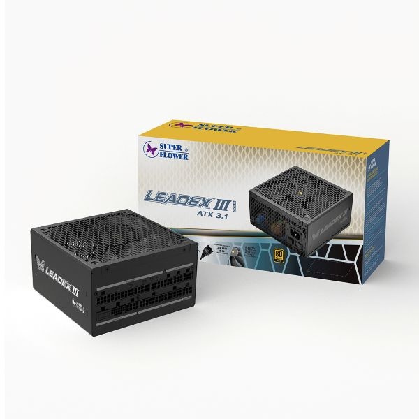 [SuperFlower] SF-1300F14GE LEADEX III GOLD UP ATX3.1 1300W [블랙]