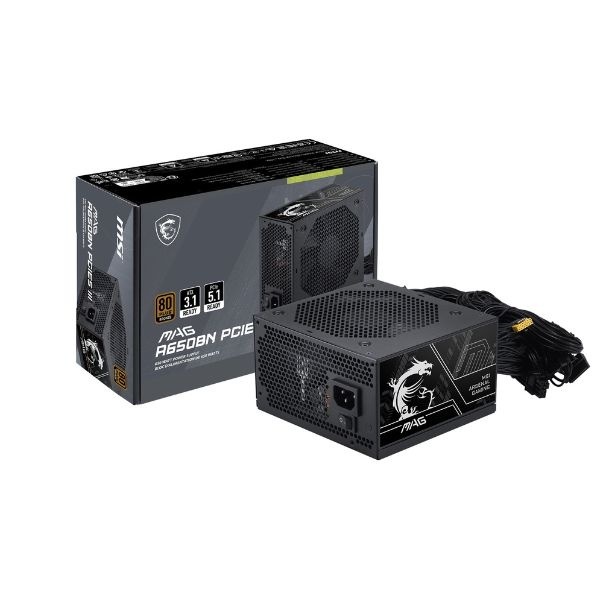 [MSI] MAG A650BN III 80PLUS브론즈 ATX 3.1 [블랙]