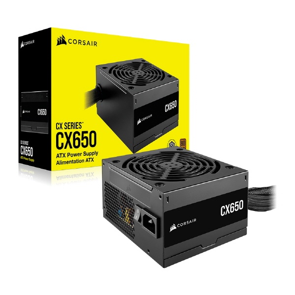 [CORSAIR] CX Series 80PLUS BRONZE ATX CX650 [650W] [블랙]