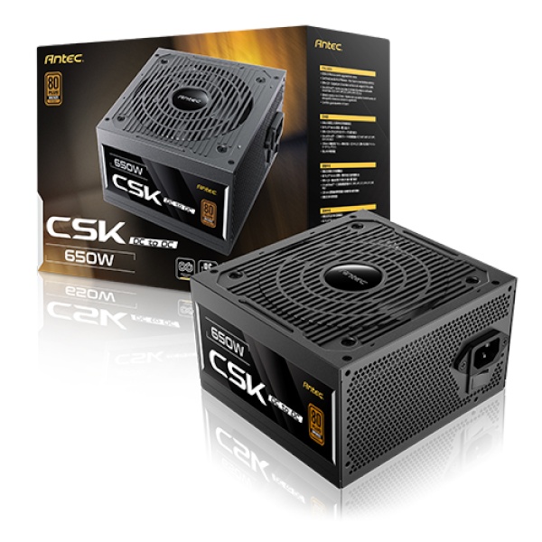 [Antec] CSK DC 80PLUS BRONZE 블랙 [650W]