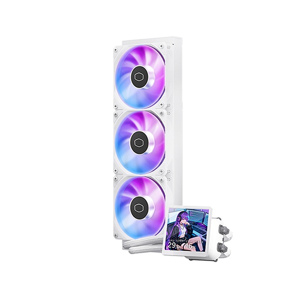 [쿨러마스터] MasterLiquid Core LCD 360 ARGB [CPU쿨러] [화이트]